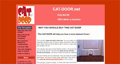 Desktop Screenshot of cat-door.net